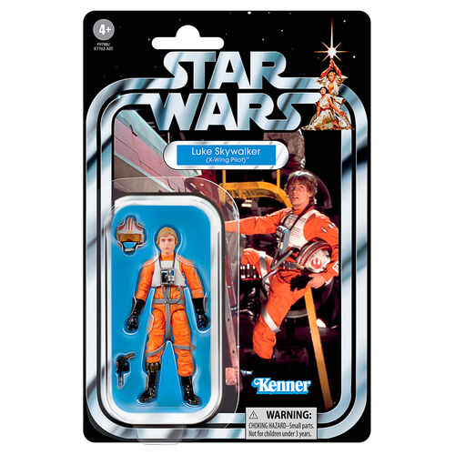 Figura de piloto de Ala-X de Luke Skywalker de Star Wars de Hasbro de 9,5 cm