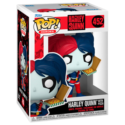 Funko Pop! DC Harley Quinn - Harley Quinn with Pizza #452