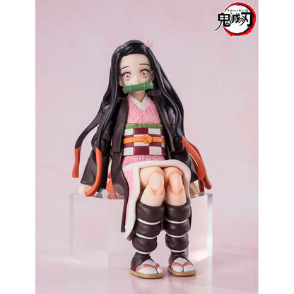 Tamashii Nations Demon Slayer Kimetsu no Yaiba Tanjiro Nezuko S.H Figuarts figure 13cm