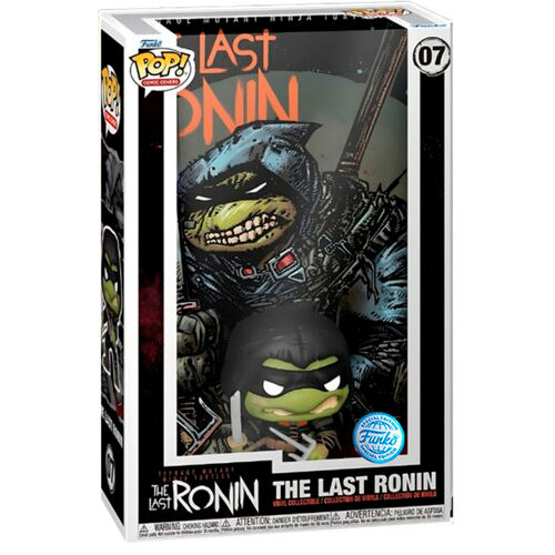 Portada del cómic Funko POP!: Tortugas Ninja Adolescentes Mutantes: El Último Ronin, Exclusiva #07