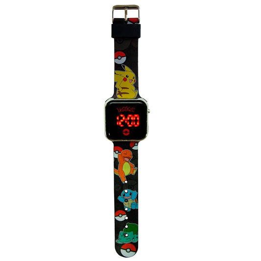 Kids Licensing Relógio led Pokemon