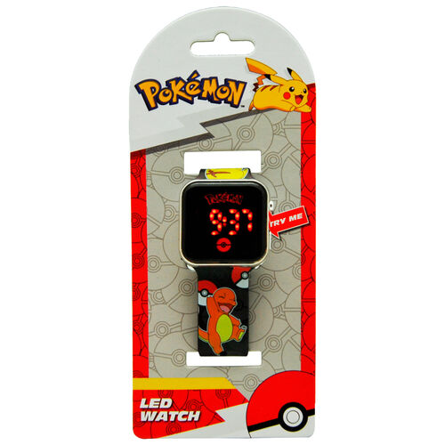 Reloj LED Pokémon con licencia para niños