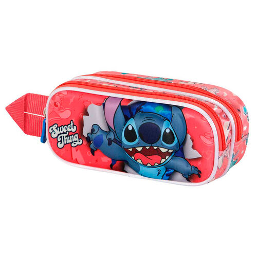 Karactermania Estojo Disney Stitch Thing 3D double pencil case