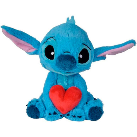 Simba Peluche coração Stitch Disney 25cm