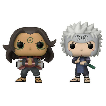 ¡Funko Pop! Paquete exclusivo de 2 Naruto Shippuden Hashirama y Tobirama