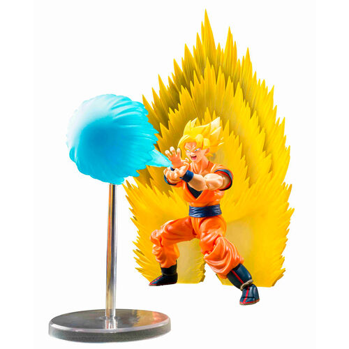 Tamashii Nations Dragon Ball Teleport Kamehameha Super Saiyan Son Goku S.H Figuarts figure 15cm