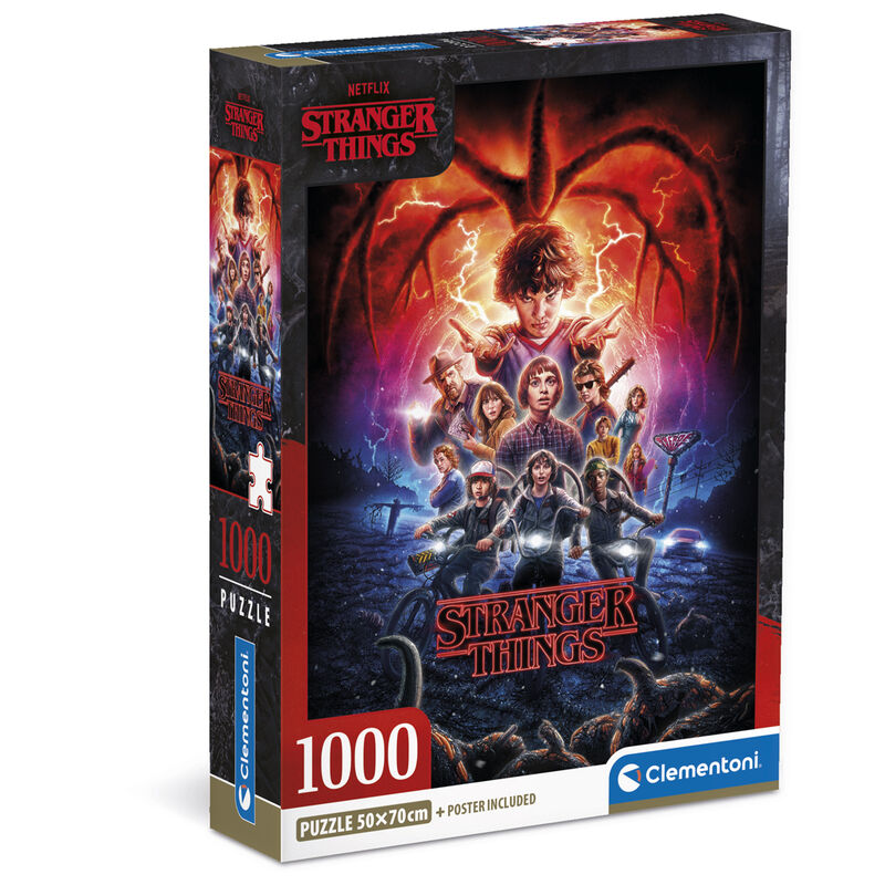 Clementoni Puzzle Stranger Things 1000peças