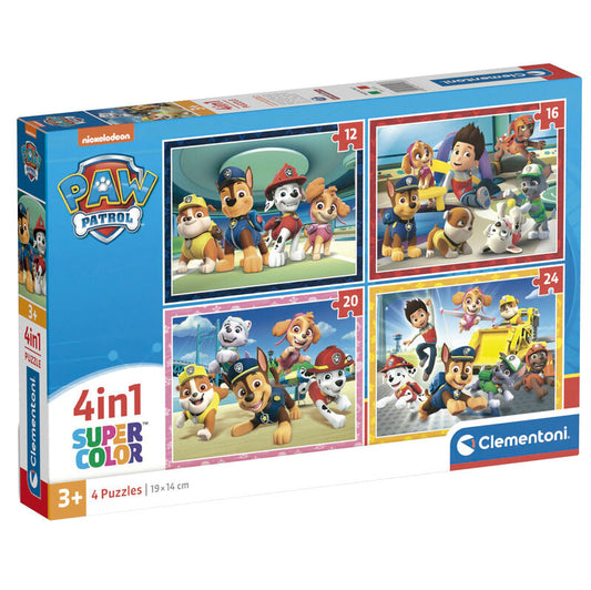 Clementoni Puzzle Paw Patrol 12-16-20-24peças
