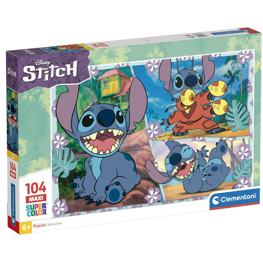 Clementoni Puzzle maxi Stitch Disney 104peças