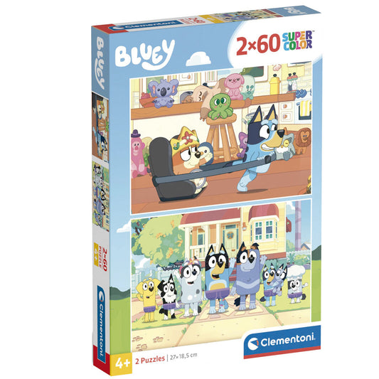 Clementoni Puzzle Bluey 2x60peças