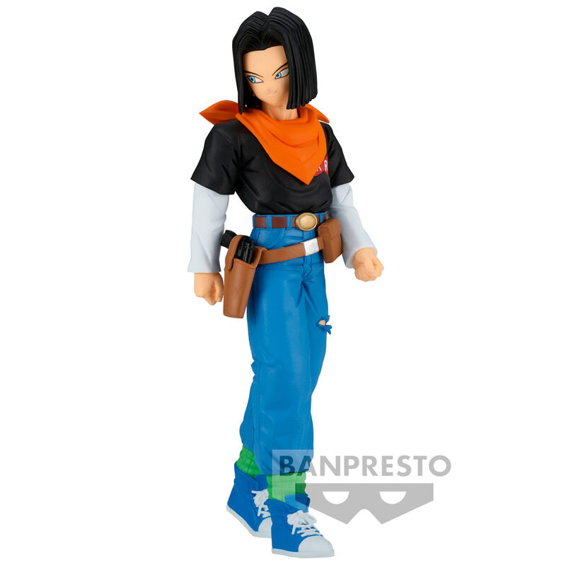 Banpresto Figura Dragon Ball Z Android 17 Solid Edge Work figure 17cm