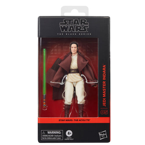Figura de Hasbro Star Wars El Acólito Maestro Jedi Indara 15 cm
