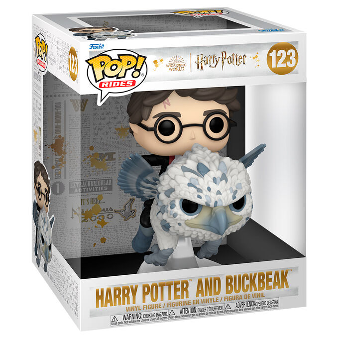 Funko POP! Movies Rides Deluxe Harry Potter and the Prisoner of Azkaban - Harry Potter and Buckbeak #123