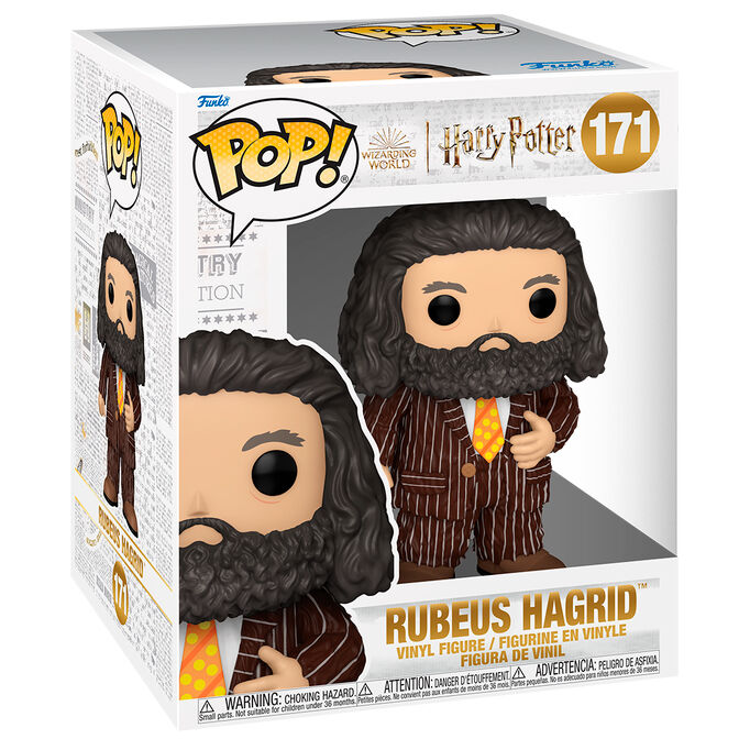 ¡Funko POP! Películas Harry Potter y el prisionero de Azkaban - Rubeus Hagrid con traje de piel de animal #171