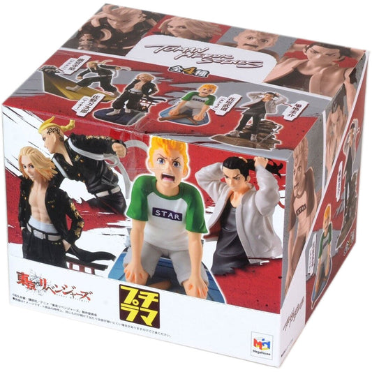 Megahouse Figura Toman Heroic Scenes Tokyo Revengers Series Petitrama pack 4 figures 8cm