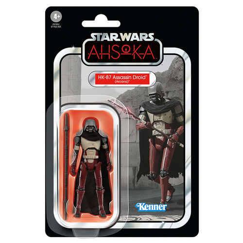 Figura Arcana del droide asesino Ashoka HK-87 de Hasbro Star Wars de 9,5 cm