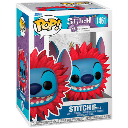 Funko Pop! Disney Stitch In Costume Stitch As Simba #1461