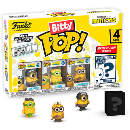 Funko Bitty Pop! Minions (Eye, Matie)