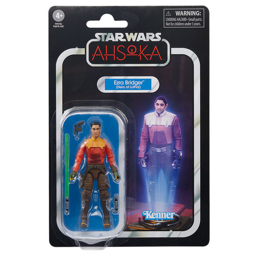 Figura de Hasbro Star Wars Ahsoka Ezra Bridger Héroe de Lothal 9,5 cm