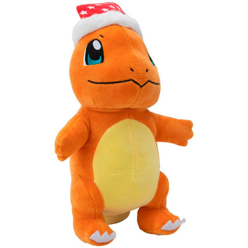 Jazwares Peluche Pokemon Christmas Charmander plush toy 20cm