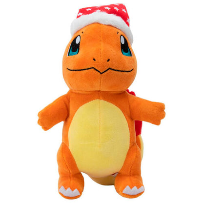 Jazwares Peluche Pokemon Christmas Charmander plush toy 20cm