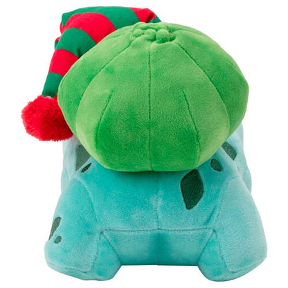 Jazwares Peluche Pokemon Christmas Bulbasaur plush toy 20cm