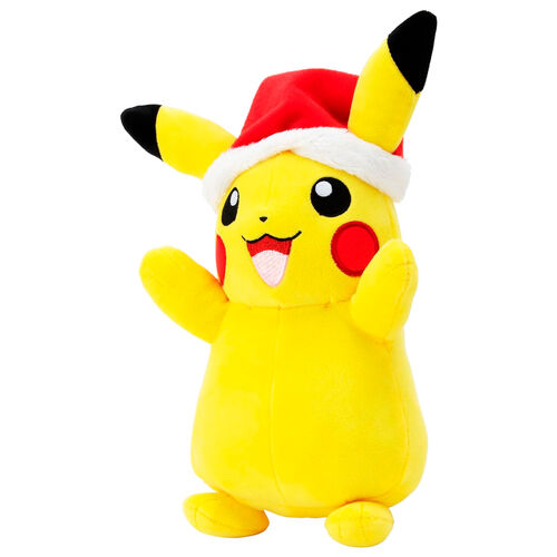 Jazwares Peluche Pokemon Christmas Pikachu plush toy 20cm