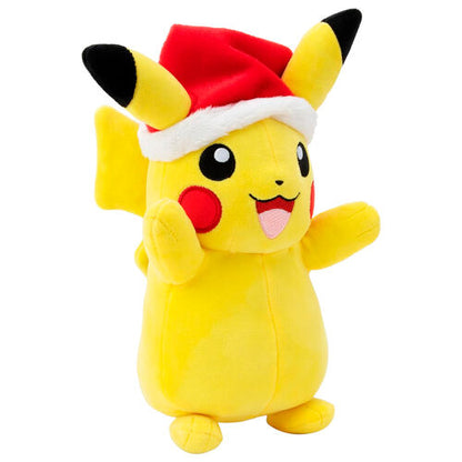 Jazwares Peluche Pokemon Christmas Pikachu plush toy 20cm