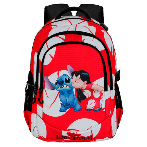 Karactermania Mochila Disney Stitch Kiss adaptable backpack 44cm