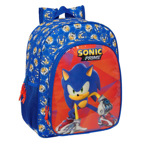 Safta Mochila Sonic Prime 38cm adaptável