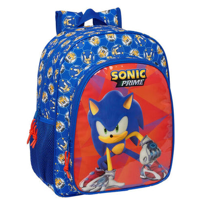 Safta Mochila Sonic Prime 38cm adaptável