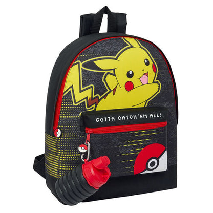 Safta Mochila + Garrafa Pokemon 40cm