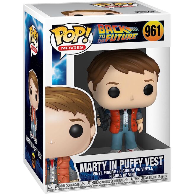 Funko POP! Movies Back To The Future Doc Marty in Puffy Vest #961