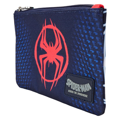 Carteira de pulso Loungefly Marvel Spider-Verse Miles Morales Suit pouch wristlet