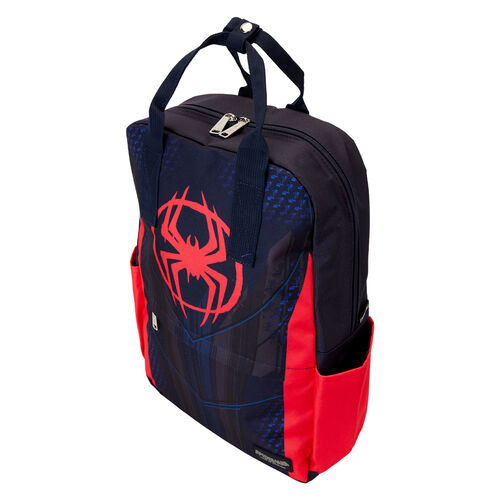 Mochila Loungefly Marvel Spider-Verse Miles Morales Suit nylon backpack 43cm