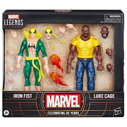 Hasbro Figura Marvel Celebrating 65 Years Iron Fist & Luke Cage pack figures 15cm