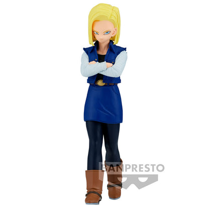 Banpresto Dragon Ball Z Android 18 Solid Edge Work figure 17cm