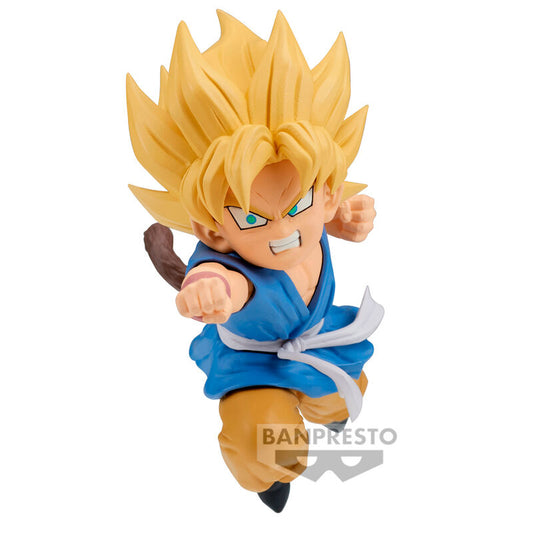 Banpresto Figura Dragon Ball GT SSGSS Gogeta vs Super 17 Match Makers figure 9cm