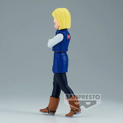 Banpresto Dragon Ball Z Android 18 Solid Edge Work figure 17cm