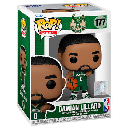 Funko POP! Basketball Milwaukee Bucks Damian Lillard #177