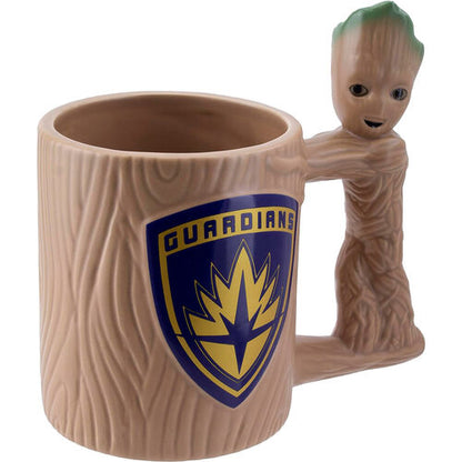 Paladone Caneca Marvel Guardians of the Galaxy Groot 3D mug