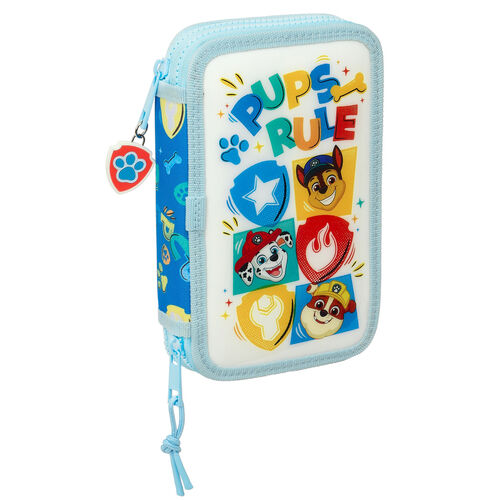 Safta Estojo duplo Pups Rule Patrulha Pata 28pzs