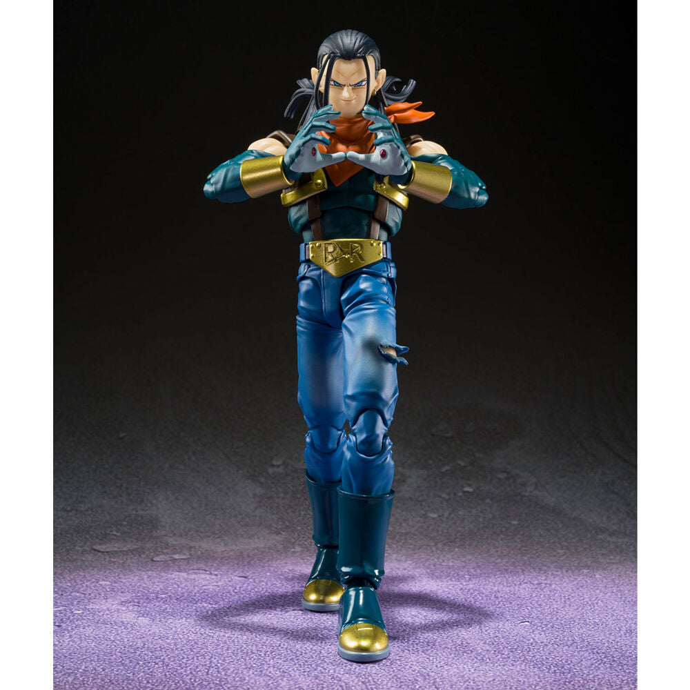 Tamashii Nations Figura SH Figuarts Super Androide 17 Dragon Ball GT 20cm