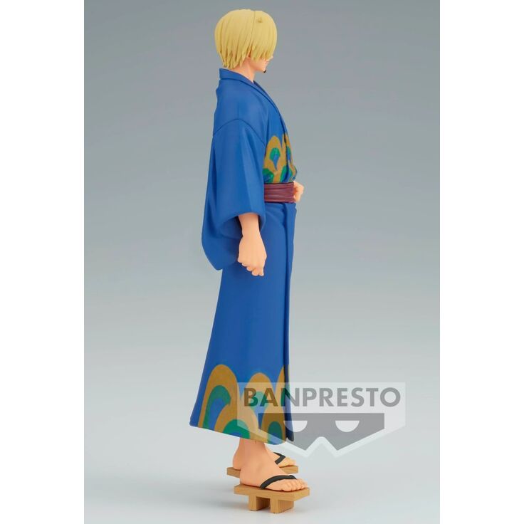 Figura Banpresto Sanji Wanokuni Yukata Grandline Series One Piece 17cm