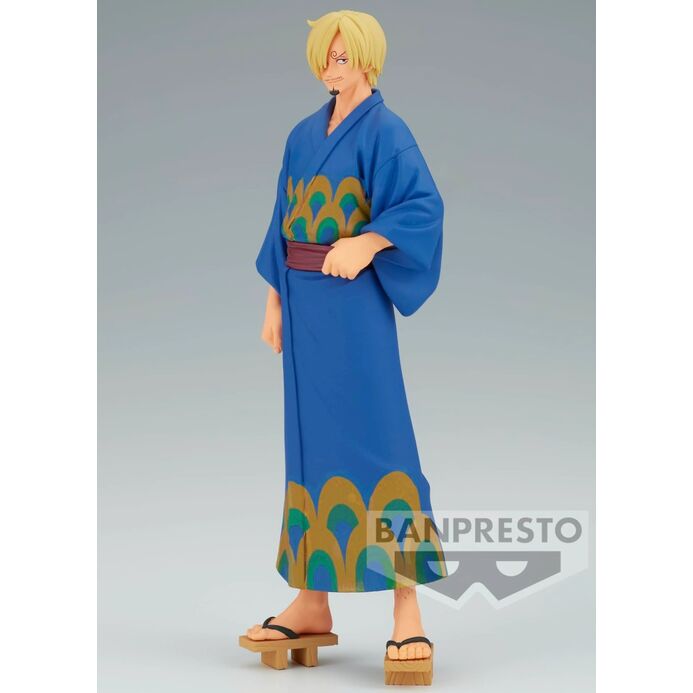 Banpresto Figura Sanji Wanokuni Yukata Grandline Series One Piece 17cm