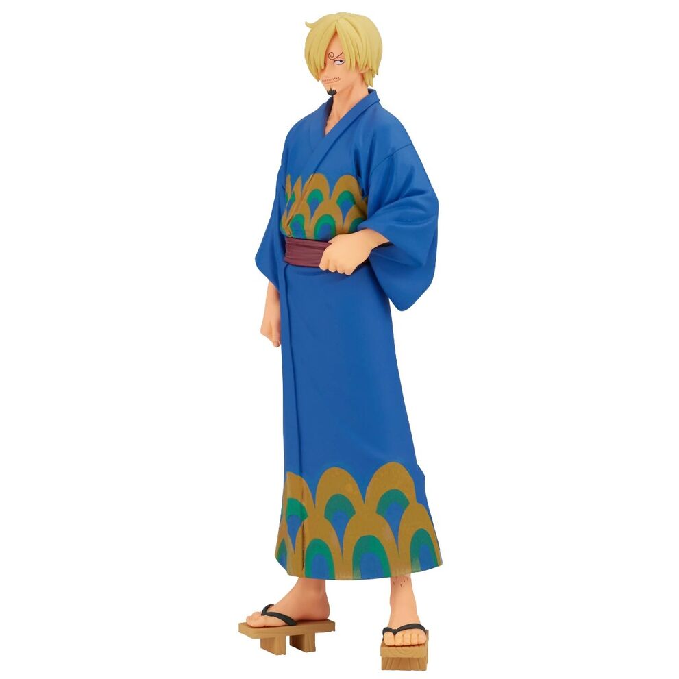 Banpresto Figura Sanji Wanokuni Yukata Grandline Series One Piece 17cm