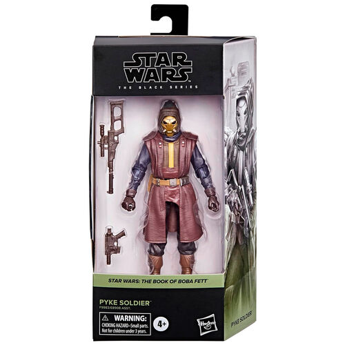 Figura de soldado Pyke de Hasbro Star Wars El libro de Boba Fett de 15 cm