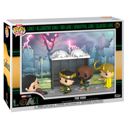 Funko Pop! Moment Deluxe Marvel Studios Loki The Void Loki / Alligator Loki / Kid Loki / Boastful Loki / Classic Loki #06