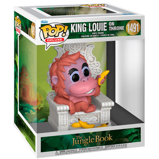 Funko Pop! Deluxe Disney The Jungle Book King Louie On Throne #1491