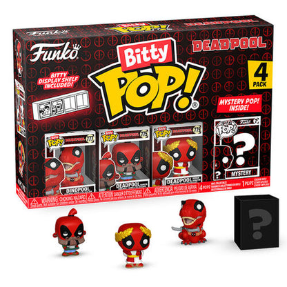 Funko Bitty Pop! Marvel Deadpool 4 Pack (Dinopool)